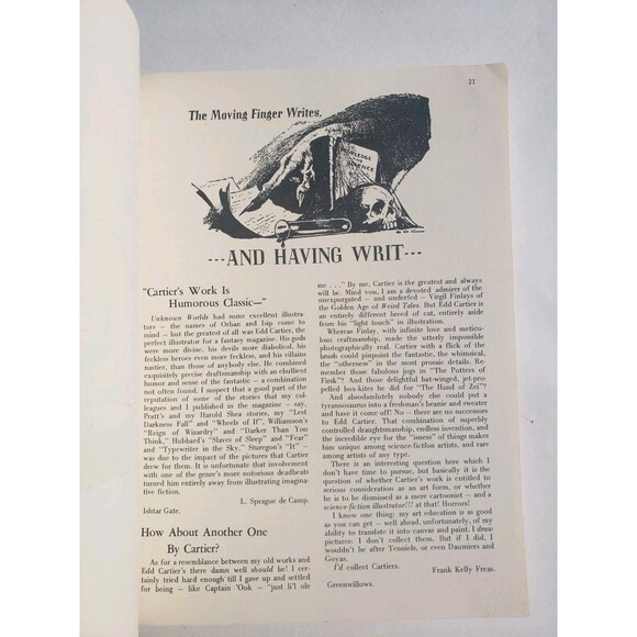 DEEPER THAN YOU THINK PULP FANZINE #3 MARCH 1969 TRIBUTE TO UNKNOWN PULP - Picture 8 of 8